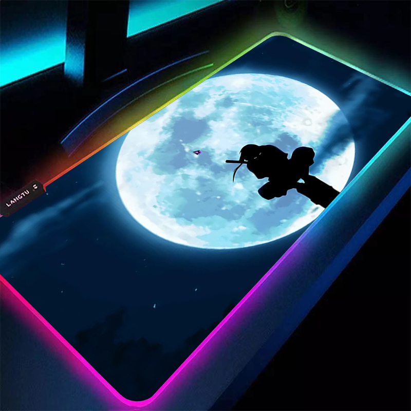 Esports Gaming Mousepad - RGB Large Mouse Pad 90x40cm Naruto