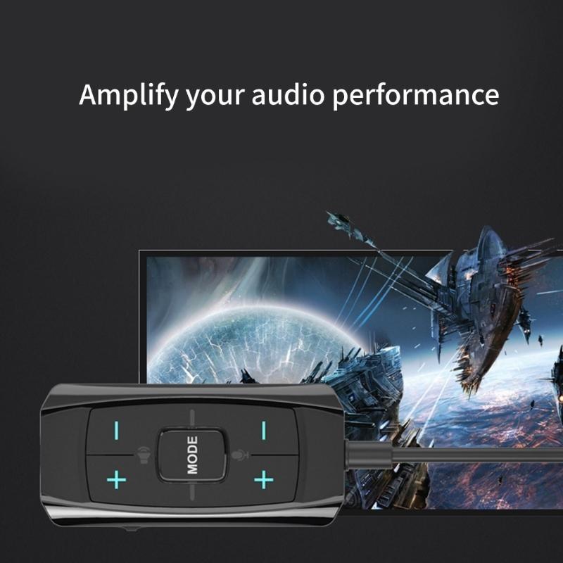 Gaming Headset 7.1 - 652F USB Bộ Chuyển Đổi Âm