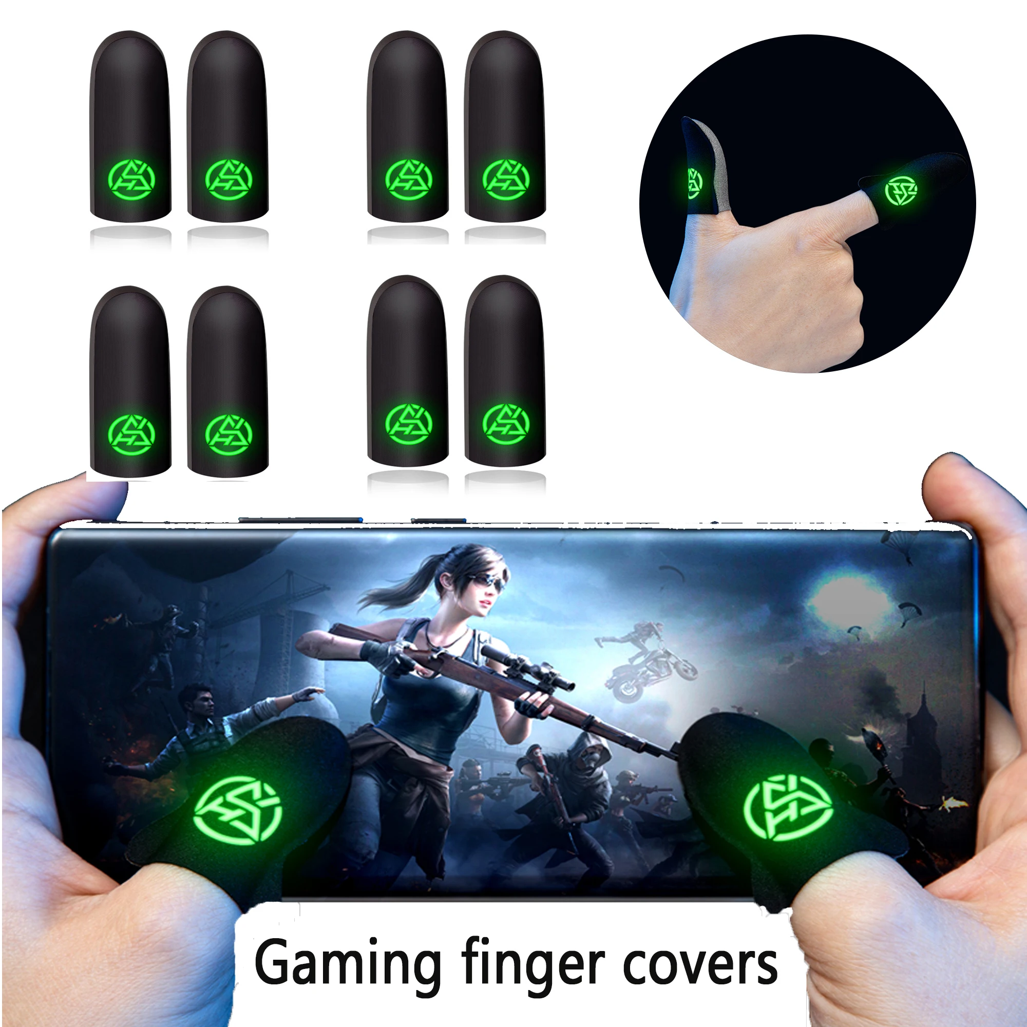 6Pcs Mobile Game Fingertip Glo - đánh giá và giá Esports Gaming Gloves