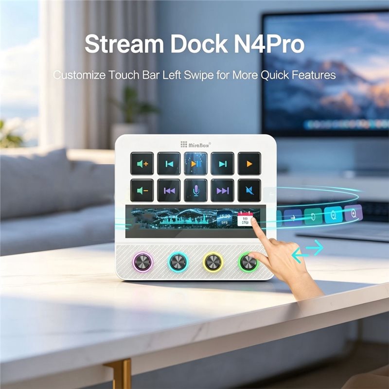 【STABLE QUALITY】Mirabox N4 Pro - đánh giá và giá Elgato Stream Deck