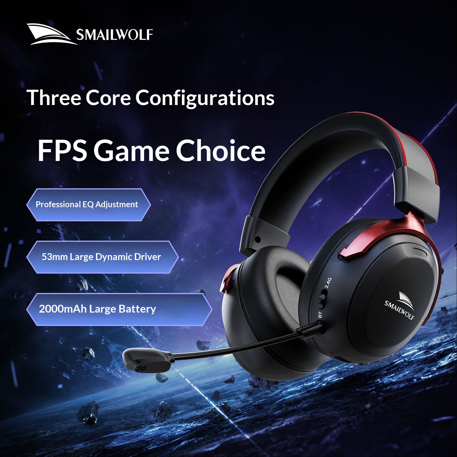 G900 Wireless Gaming Headset 5 - đánh giá và giá Gaming Headset 7.1
