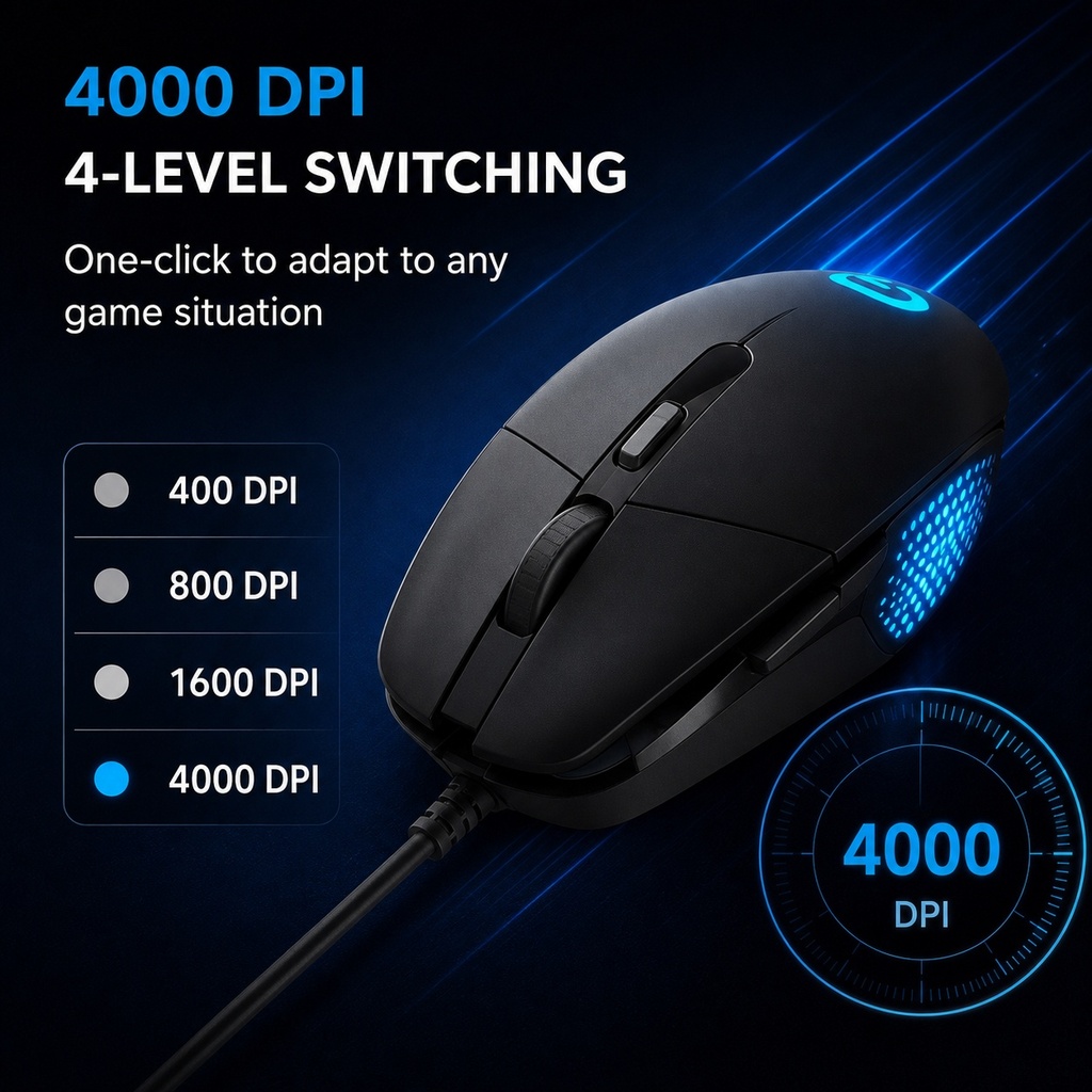 Original Logitech G302 Wired O - đánh giá và giá Zero Esports Gaming Gear