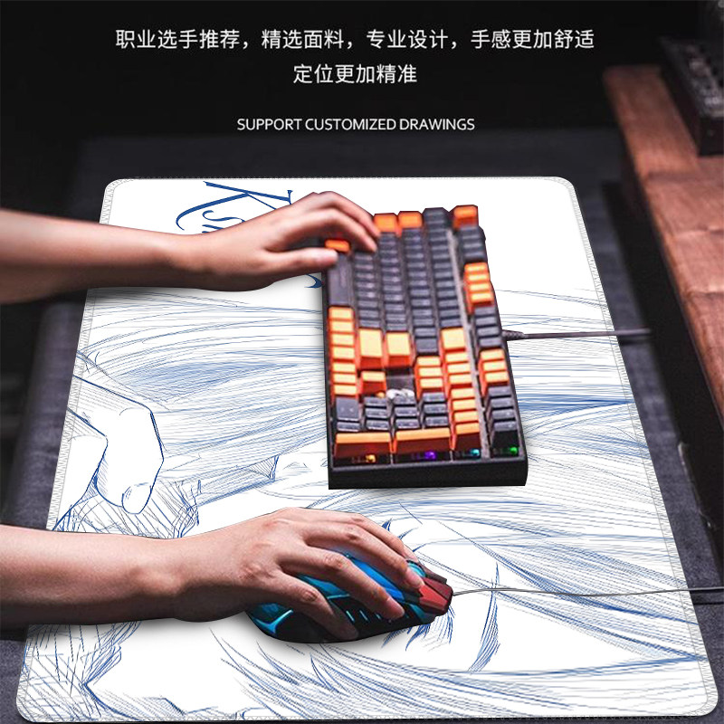Anime Character Large Mouse Pa - đánh giá và giá Esports Gaming Mousepad